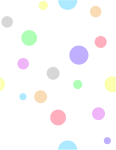 Polka Dots, in Pastel Colors